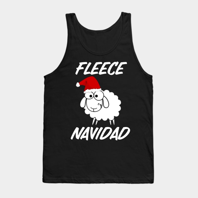 Fleece Navidad Tank Top by Raw Designs LDN